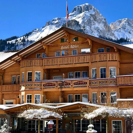 Chalet Hotel Adler Ag Kandersteg Esterno foto
