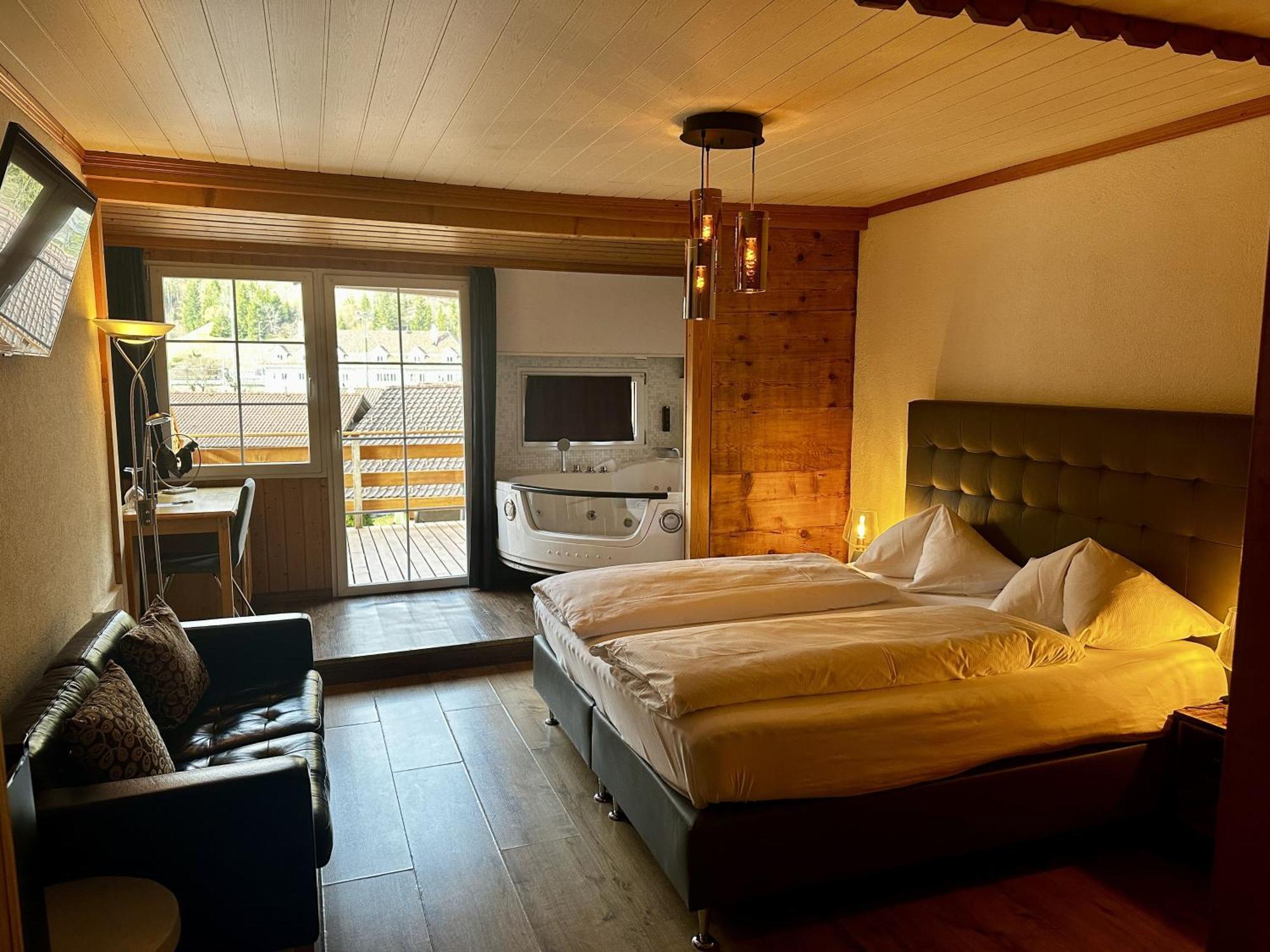 Chalet Hotel Adler Ag Kandersteg Esterno foto