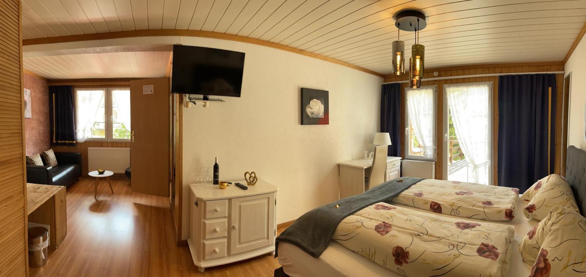 Chalet Hotel Adler Ag Kandersteg Esterno foto