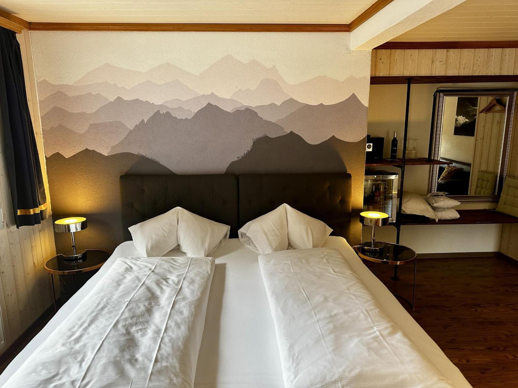 Chalet Hotel Adler Ag Kandersteg Esterno foto