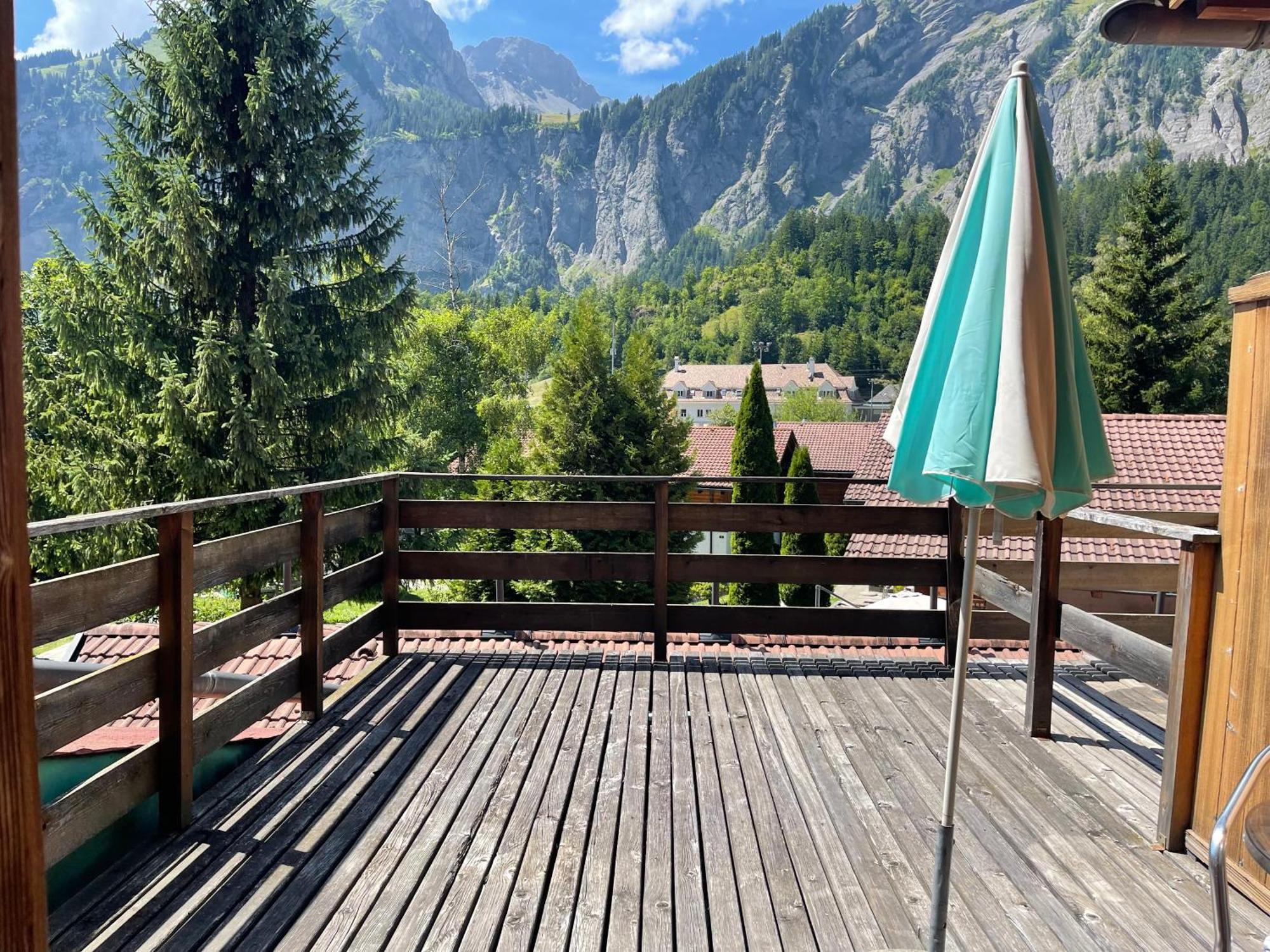 Chalet Hotel Adler Ag Kandersteg Esterno foto
